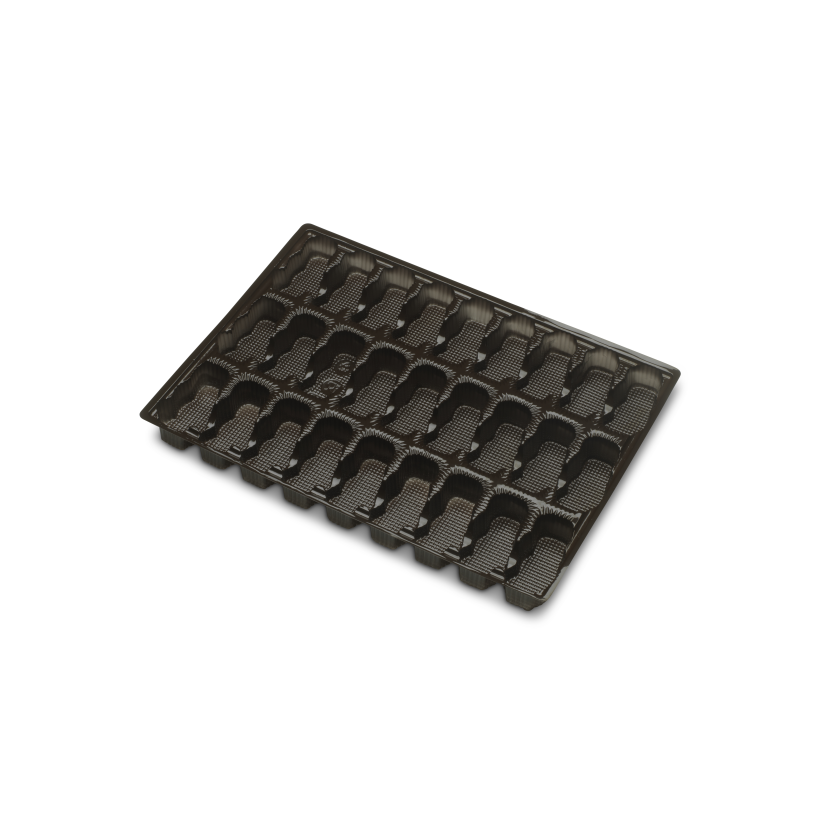 ANL Packaging - Plateau à produits alignés ANL Packaging - Plateau à produits alignés